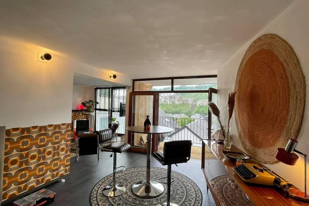 A Bouillon, Appartement Vintage Vue Sur Le Chateau Kültér fotó